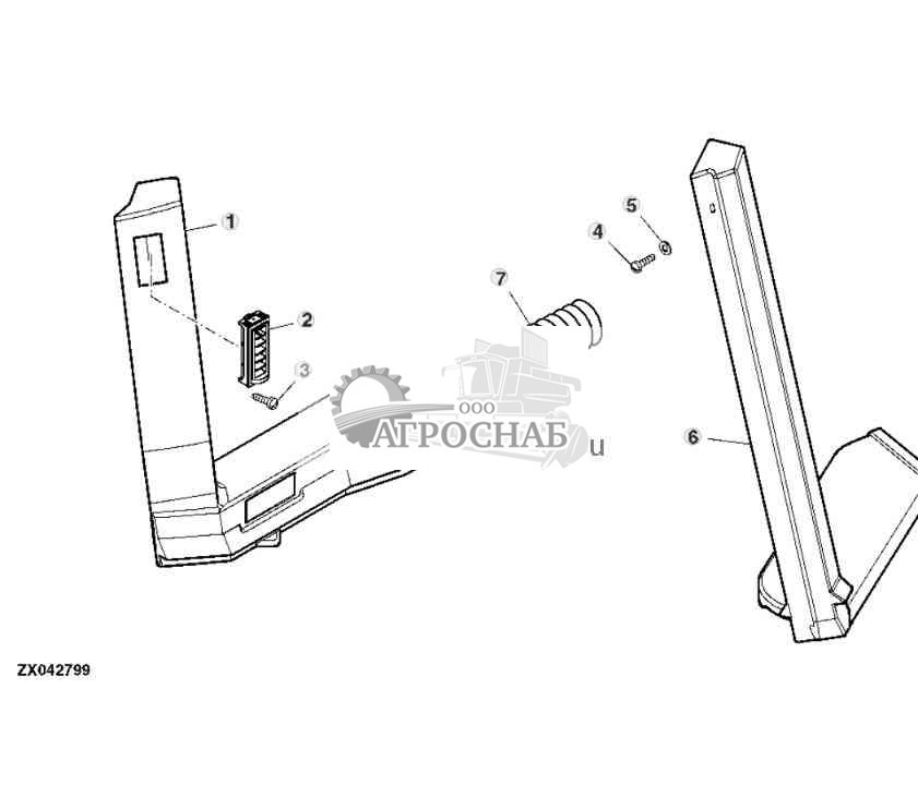 Воздуховоды обогревателя, кондиционер воздуха 